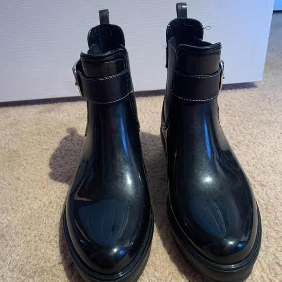 Classic black short rain boots - Picture 2 of 4